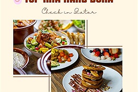 Những nhà hàng từ bình dân đến sang trọng ở thủ đô của Qatar