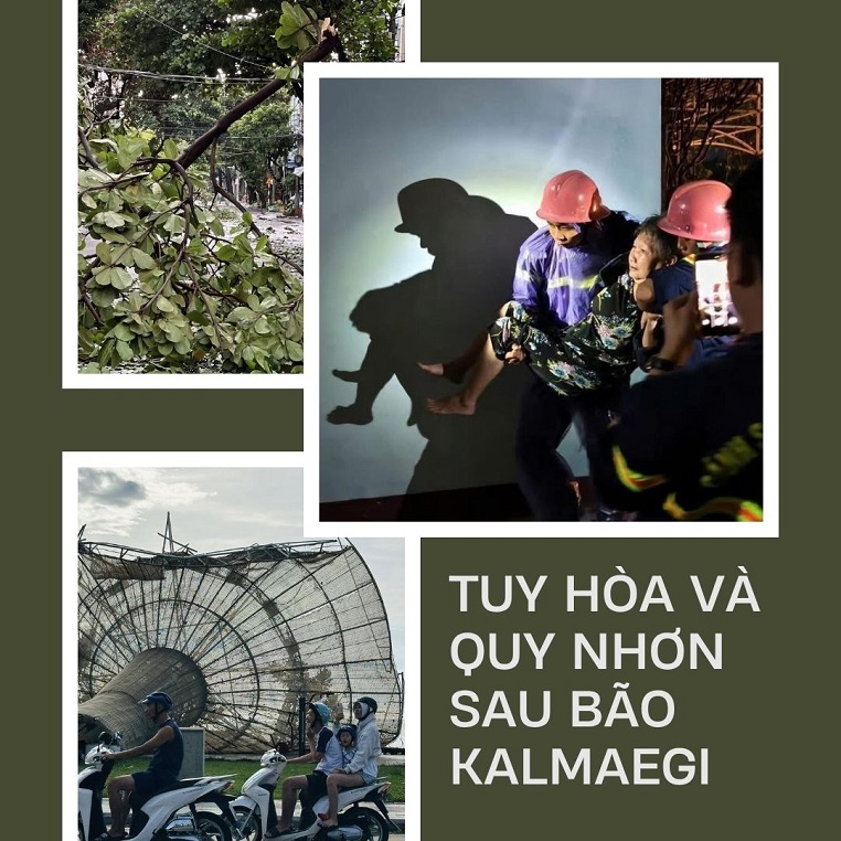 Hình ảnh Tuy Hòa và Quy Nhơn sau bão Kalmaegi trên MXH: Căng mình thu dọn những đống ngổn ngang để sớm trở lại nhịp sống bình thường
