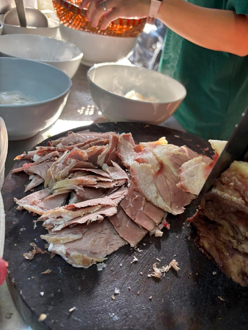 Quan điểm phở bò thái tay