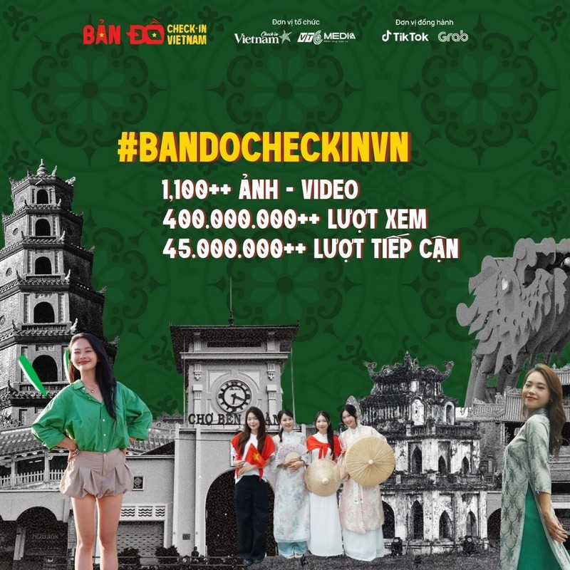 Chiến dịch Bản đồ Check in Vietnam khép lại