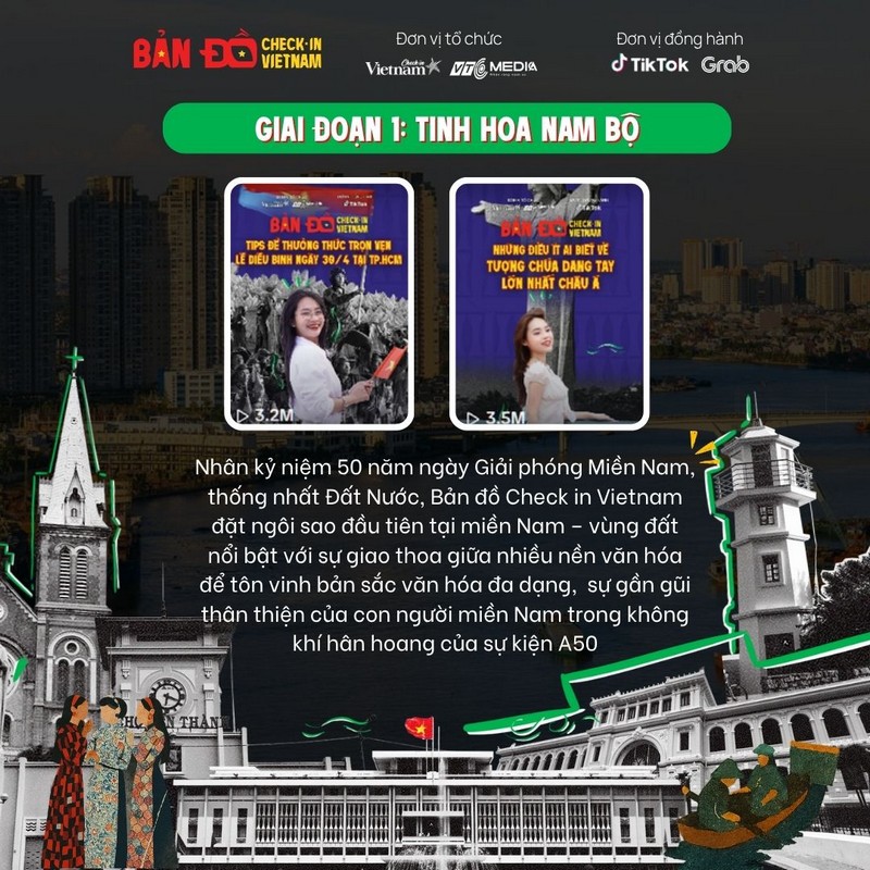 Chiến dịch Bản đồ Check in Vietnam khép lại