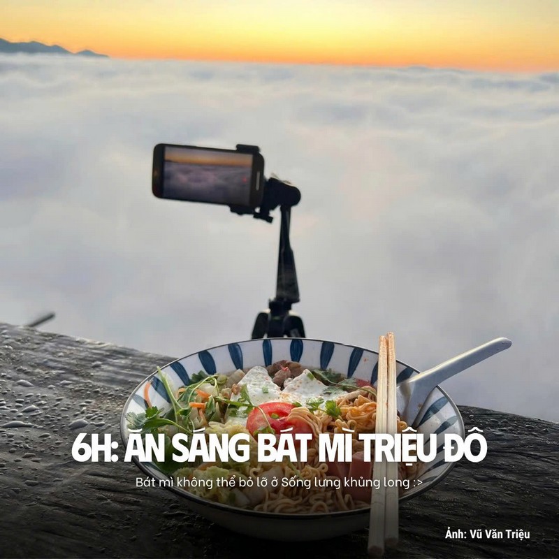 Lịch trình 2N1Đ săn mây Tà Xùa