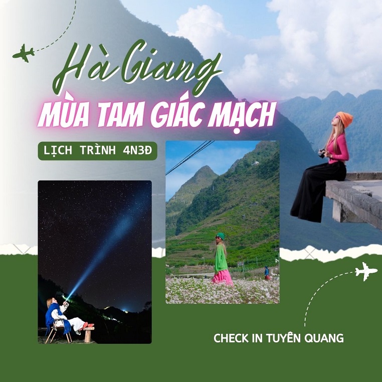 Lịch trình 4N3Đ đi Hà Giang mùa hoa tam giác mạch: "Thong dong, chill chill, thảnh thơi, ngắm cảnh, chụp ảnh, thích đâu dừng đó"