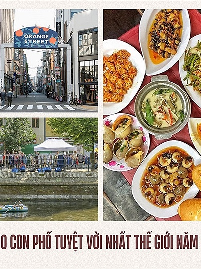 Top 10 con phố tuyệt vời nhất thế giới năm 2025: Phố ẩm thực Vĩnh Khánh ở TP HCM góp mặt