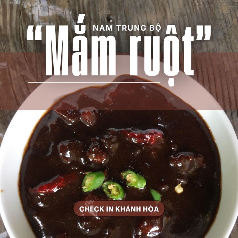"Mắm ruột" - Món ăn dân dã Nam Trung Bộ làm từ cá, có vị đậm và thơm nồng
