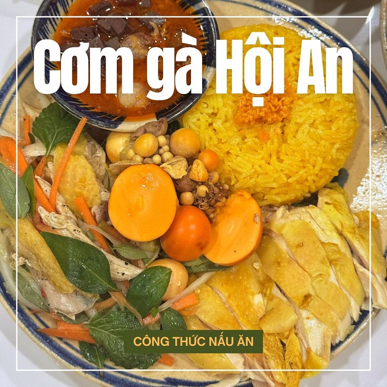 Cách làm cơm gà Hội An với "công thức nước sốt ngon hết nước chấm"