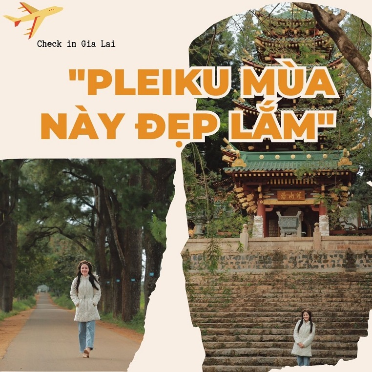 Chiêm ngưỡng những góc chụp mộc mạc tại chùa Minh Thành và xem "Pleiku mùa này đẹp lắm" có gì