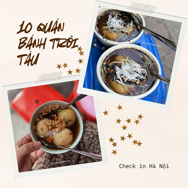 Tín đồ ẩm thực gợi ý 10 quán bánh trôi tàu Hà Nội nhân dịp mùa đông "gõ cửa"