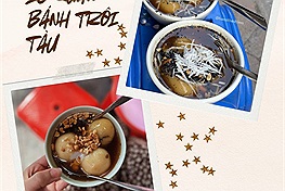 Tín đồ ẩm thực gợi ý 10 quán bánh trôi tàu Hà Nội nhân dịp mùa đông "gõ cửa"