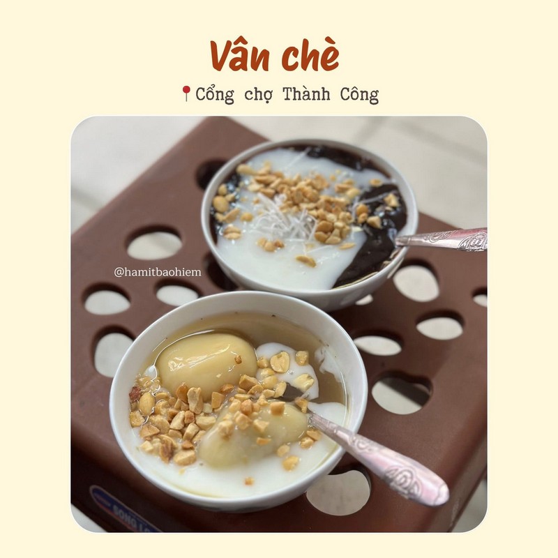 10 quán bánh trôi tàu Hà Nội