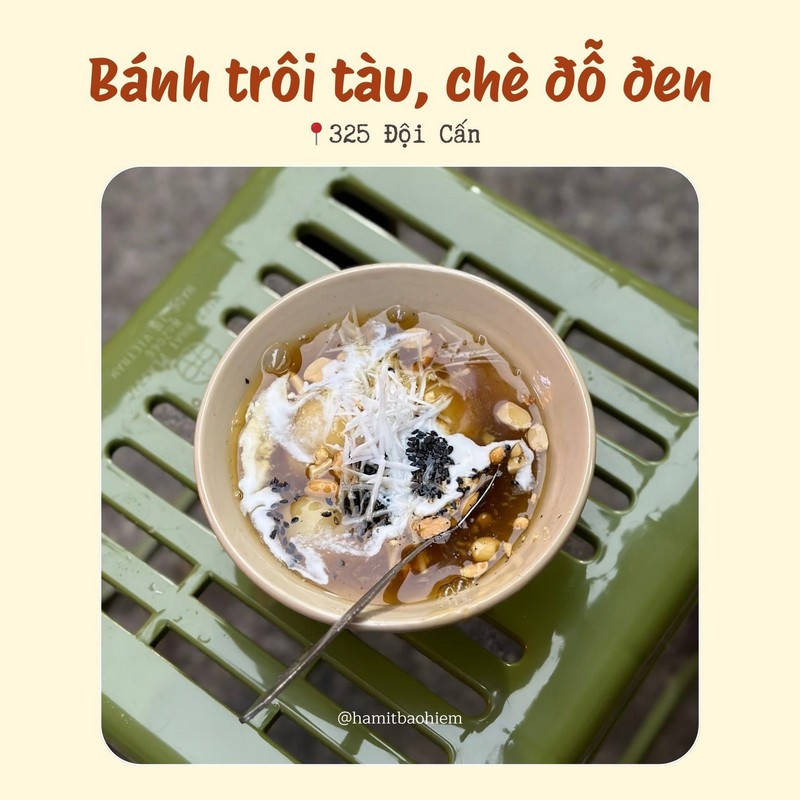 10 quán bánh trôi tàu Hà Nội