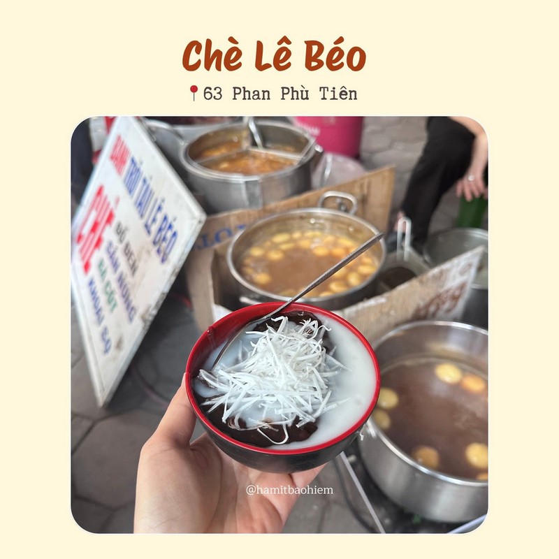 10 quán bánh trôi tàu Hà Nội