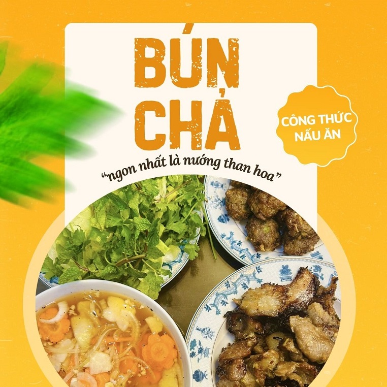 Công thức bún chả tự làm: "Ngon nhất là nướng than hoa"