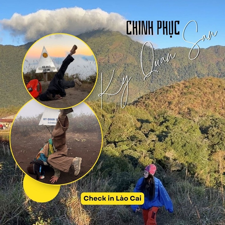 Cảm xúc của cô bạn "đi leo núi cao 3.046 m - Top 2 đỉnh núi khó chinh phục nhất Việt Nam"