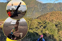 Cảm xúc của cô bạn "đi leo núi cao 3.046 m - Top 2 đỉnh núi khó chinh phục nhất Việt Nam"