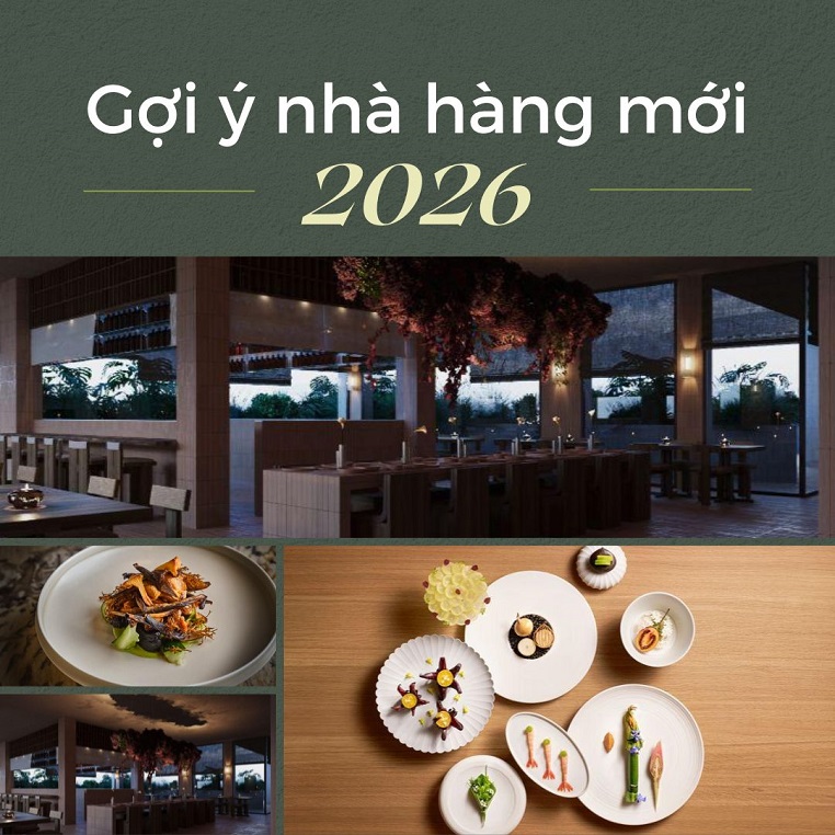 Gợi ý 12 nhà hàng mới đáng để đặt chỗ khi du lịch nước ngoài trong năm 2026
