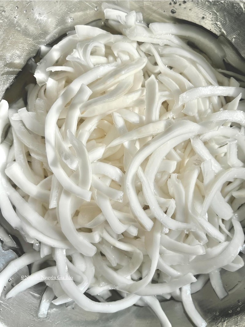 Cách làm mứt dừa Bến Tre