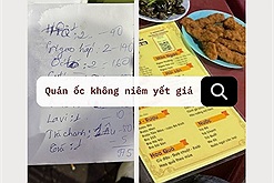 Một quán ốc ở chợ Nghĩa Tân gây tranh cãi MXH vì không niêm yết giá và "không ăn vẫn tính"
