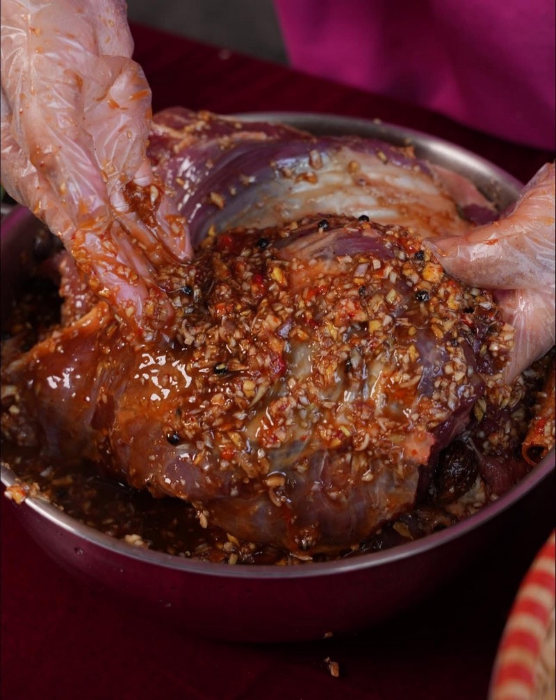 món bắp bò kho mật mía