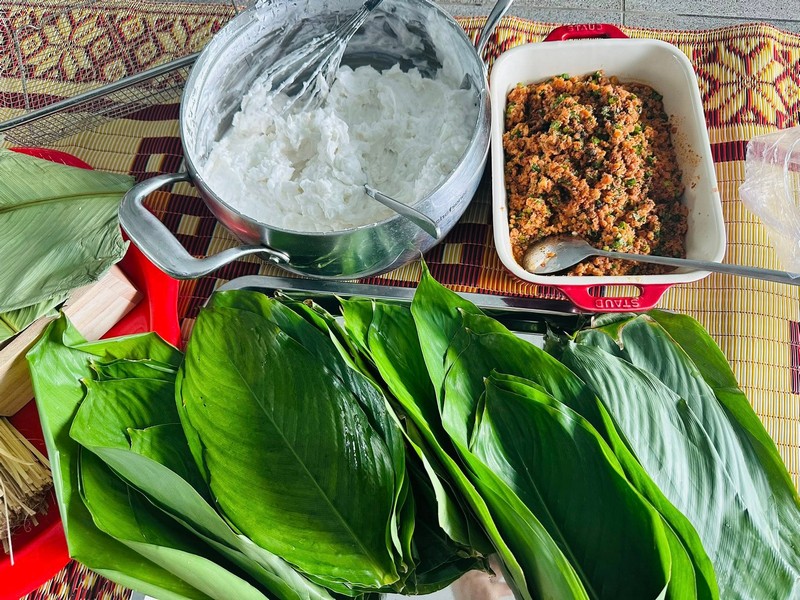 tự làm bánh nậm Huế