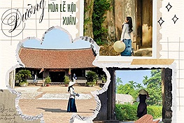 Đến làng cổ Đường Lâm mùa lễ hội dịp Tết Bính Ngọ: Lịch trình check in trong 1 ngày đi hết các góc "sống ảo"
