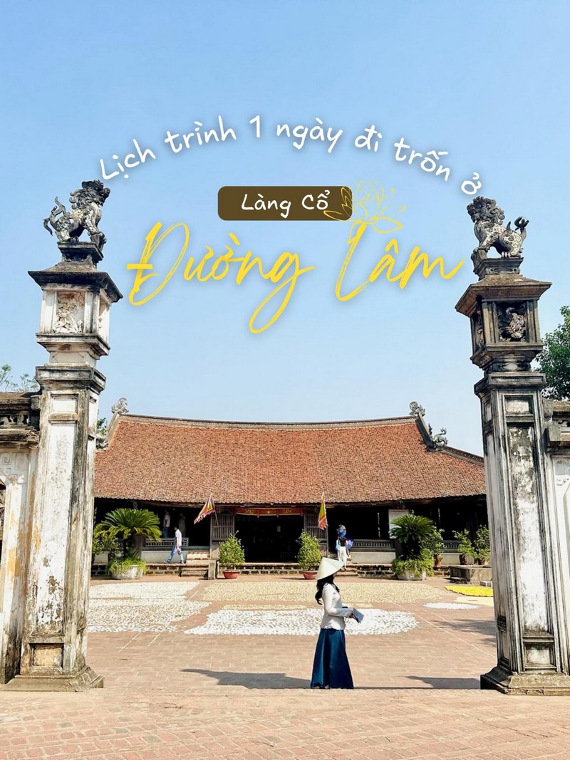 Đến làng cổ Đường Lâm mùa lễ hội