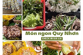 Năm nay đi biển nhất định phải chọn Quy Nhơn mà food tour, ở đây nhiều món ngon chẳng kém Huế hay Hải Phòng