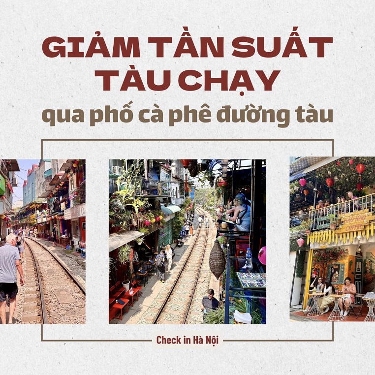 Hà Nội tính giảm tần suất tàu chạy qua phố cà phê đường tàu, dân mạng đua nhau "hiến kế"