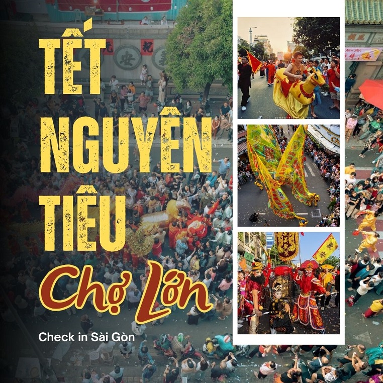 Bạn trẻ Sài thành đua nhau khoe ảnh Tết Nguyên tiêu khu Chợ Lớn