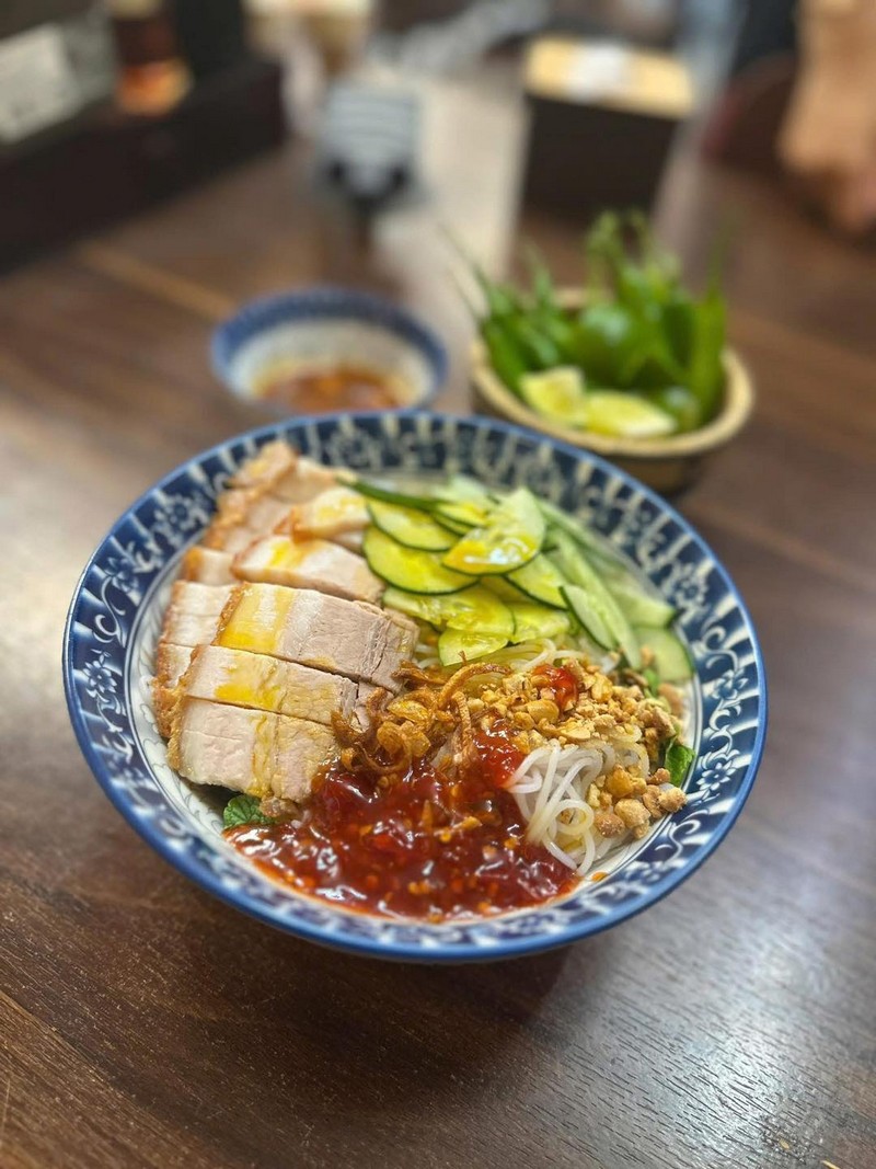 Bún mắm nêm miền Trung