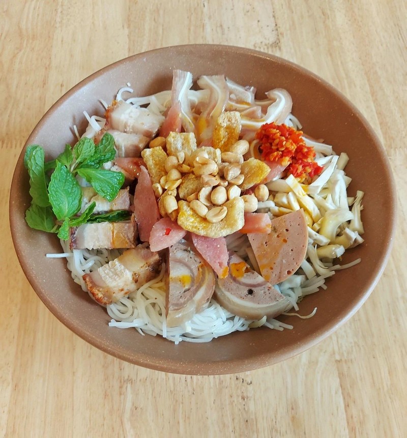Bún mắm nêm miền Trung