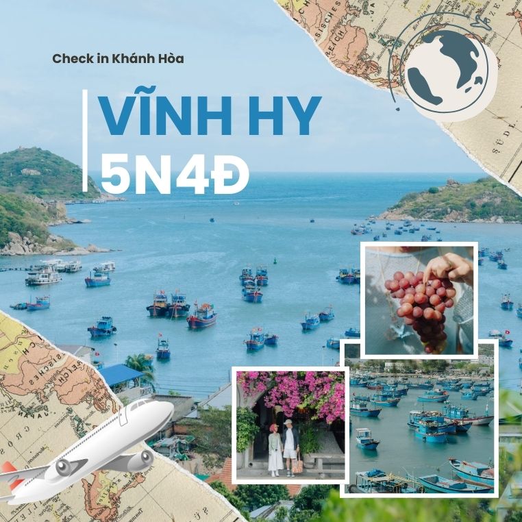 Lịch trình khám phá Vĩnh Hy 5N4Đ: Đi biển giữa tháng 3 "theo kiểu nghỉ ngơi"