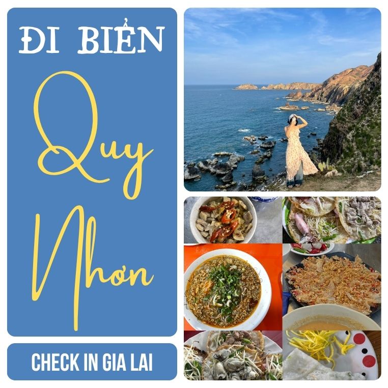 Check in biển Quy Nhơn - Bản tình ca của đá, gió và những vị ngon miền duyên hải
