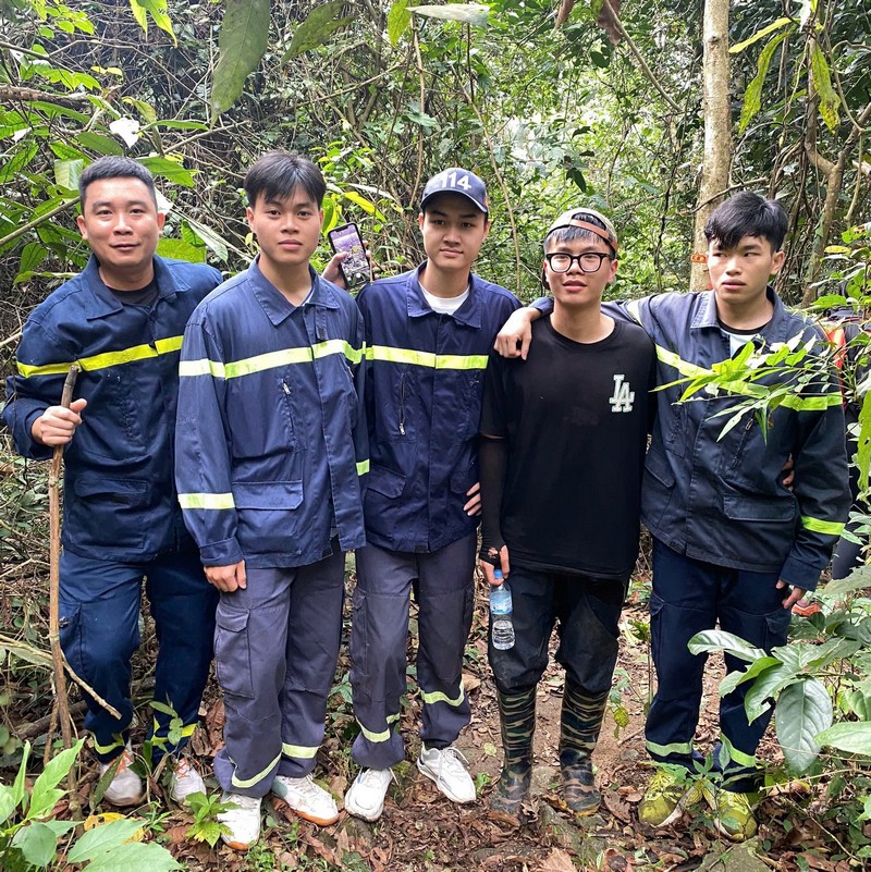 nam sinh đi lạc ở Tam Đảo