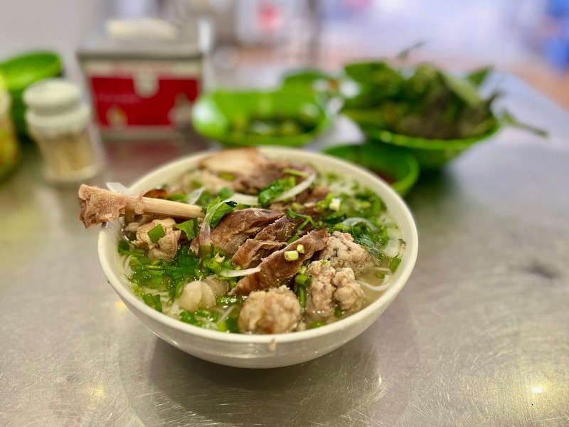 Bún chân giò tăm Nam Định