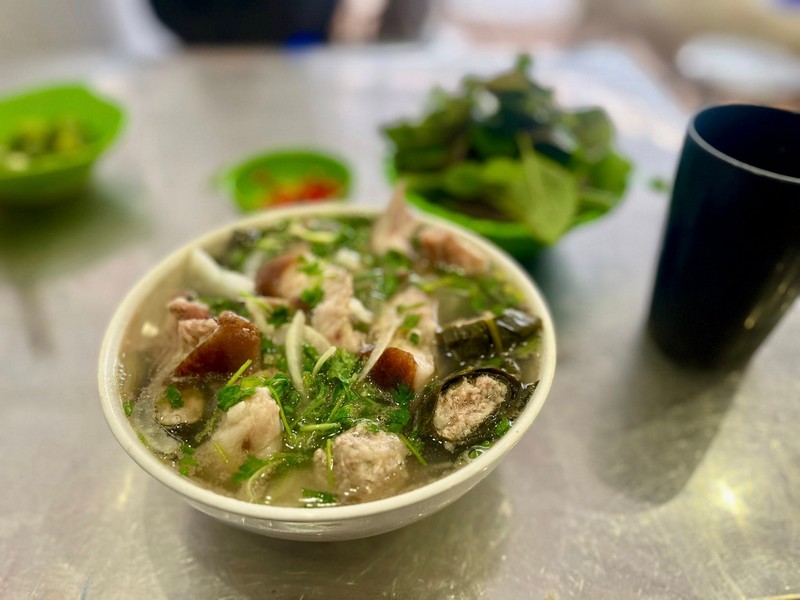 Bún chân giò tăm Nam Định