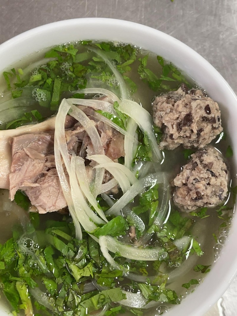 Bún chân giò tăm Nam Định