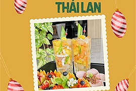 Món "nước dừa Thái Lan" thơm mát: "Nước uống từ hoa quả để giải nhiệt mùa hè"