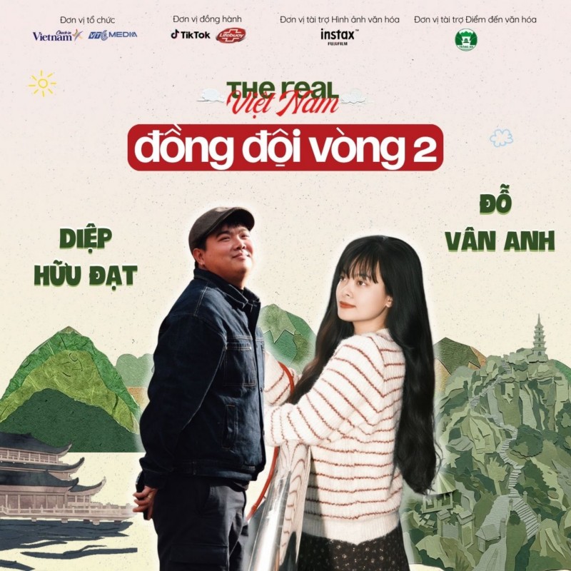 5 cặp đồng đội khám phá Ninh Bình trong hành trình Vòng 2 Checkin-holic 4