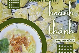 Cách làm món hoành thánh để có bữa sáng đơn giản, ngon miệng