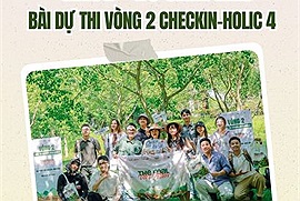 Thông báo “chốt” lượng tương tác với bài dự thi vòng 2 Checkin-holic mùa 4