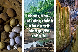 Vườn quốc gia Phong Nha - Kẻ Bàng được công nhận Khu dự trữ sinh quyển thế giới, cộng đồng mạng bày tỏ phấn khích